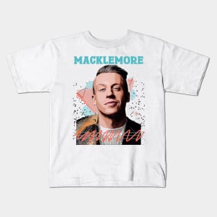 Macklemore Fan Art Retro Design // Vintage Kids T-Shirt